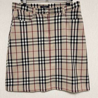 バーバリー(BURBERRY)のBURBERRY LONDON バーバリー ノバチェック スカート 40 L(ひざ丈スカート)