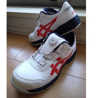 アシックスショウジ(asics)のasics アシックス ウィンジョブ CP306 29.0cm　ホワイト×レッド(その他)
