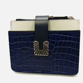 トーガ(TOGA)の新品 定価30,800円☆TOGA TOO トーガトゥー 24AW 財布 レザーウォレットスクエアチップ 小銭入れ付き 男女兼用 メンズ レディース(コインケース/小銭入れ)