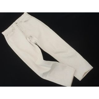 ユナイテッドアローズ(UNITED ARROWS)のgreen label relaxing グリーンレーベルリラクシング ユナイテッドアローズ テーパード パンツ size38/白 ■■ レディース(その他)