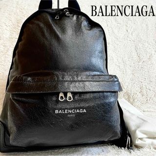 バレンシアガ(BALENCIAGA)の美品 BALENCIAGA バレンシアガ エクスプローラー レザー バックパック(バッグパック/リュック)
