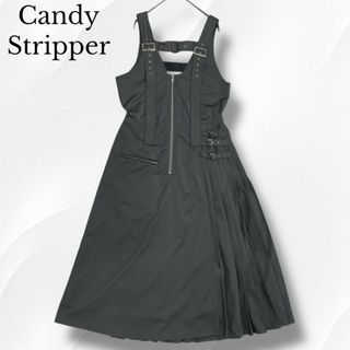 キャンディーストリッパー(Candy Stripper)のCandy Stripper　BELTED JUMPE　ジャンパースカート(ロングワンピース/マキシワンピース)