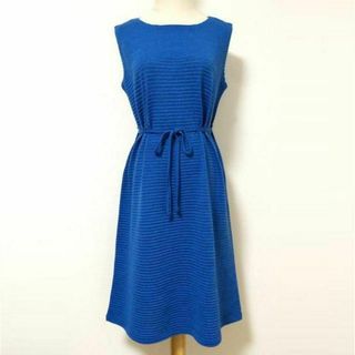ISSEY MIYAKE - 美品★ISSEY MIYAKE me★プリーツ ワンピース ニット ノースリーブ