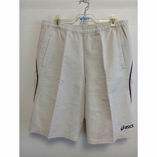 アシックスショウジ(asics)のアシックス　クロスハーフパンツ　サンプル　ベージュLサイズ　(ショートパンツ)