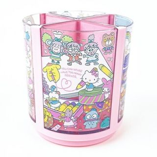 サンリオ(サンリオ)の新品未開封品 サンリオキャラクターズ 回るペンスタンド 文具 ペン立て(小物入れ)