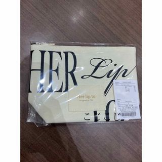 ハーリップトゥ(Her lip to)のHLT DAIRLY LOGO POUCH monotone名古屋限定(ポーチ)