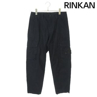 ストーンアイランド(STONE ISLAND)のストーンアイランド  8115311F1 WEATHERPROOF COTTON CANVAS CARGO PANTS ロゴパッチカーゴロングパンツ メンズ 29インチ(ワークパンツ/カーゴパンツ)