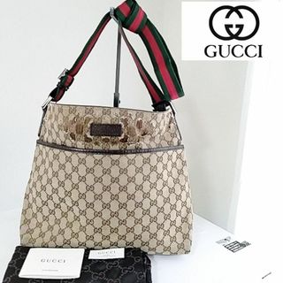 グッチ(GUCCI)の【訳あり特価】GUCCI GG シェリーライン ショルダーバッグ 大容量斜め掛け(ショルダーバッグ)