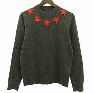 GIVENCHY - ジバンシィ GIVENCHY STAR PATCH KNIT スター ニット