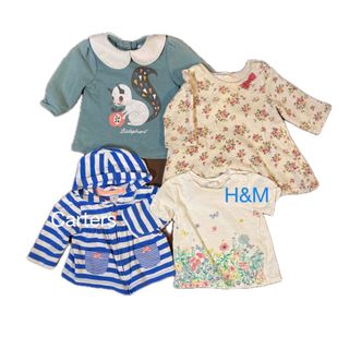 エイチアンドエム(H&M)の70 女の子服まとめ売り(Ｔシャツ)