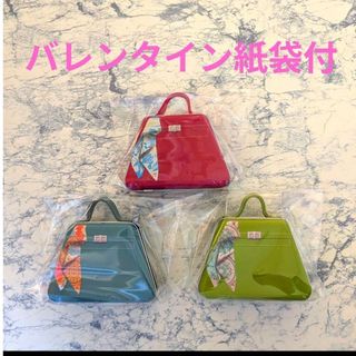 カルディ(KALDI)のカルディ KALDI ミニチュアハンドバッグ缶　3個セット(小物入れ)