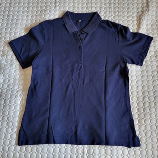 ユニクロ(UNIQLO)のユニクロ　レディース　ストレッチカノコポロシャツ(ポロシャツ)