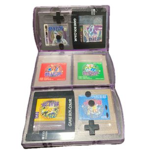ゲームボーイ(ゲームボーイ)のゲームボーイ ポケモン6本セットソフトのみ(携帯用ゲームソフト)