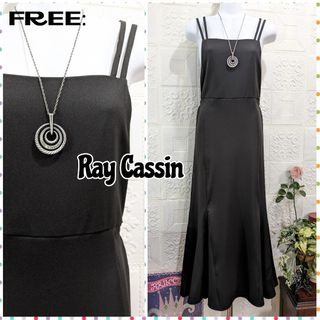 RayCassin - FREE：美品★マーメード ワンピース／レイカズン★ブラック