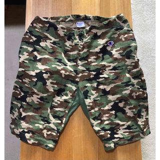 Champion - 美品！！ チャンピオン ストレッチ ハーフパンツ 迷彩 L 