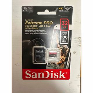 サンディスク(SanDisk)の新品未開封 Sandisk extreme pro 32G (PC周辺機器)