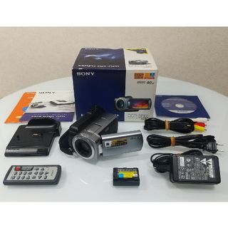 ソニー(SONY)の【極美品】SONY DCR-SR65 ハンディカム デジタルビデオカメラレコーダ(ビデオカメラ)