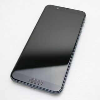 アクオス(AQUOS)の超美品 SHV45 ブラック スマホ 白ロム M555(スマートフォン本体)