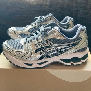 アシックスショウジ(asics)のASICS アシックスGEL-KAYANO14 CREAM/BLACK 23cm(スニーカー)