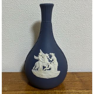 ウェッジウッド(WEDGWOOD)の英国王室御用達　 WEDGWOOD ジャスパー フラワーベース 一輪挿し　(花瓶)