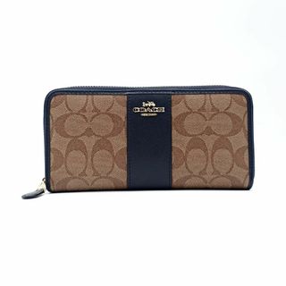 コーチ(COACH)の未使用 COACH コーチ シグネチャー ジップ 長財布 F54630 ラウンド(財布)