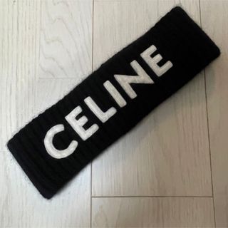 CELINE - セリーヌ　celine ヘアバンド　ヘッドバンド　モヘア　ウール　