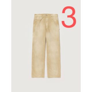 auralee 25ss ORGANIC COTTON DUCK PANTS