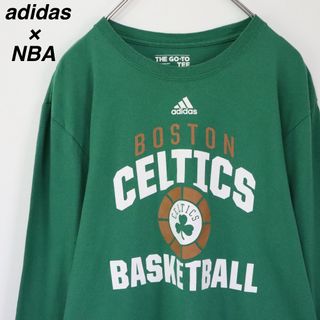 adidas - 【NBA×アディダス】ロンT CELTICS ビッグロゴ バスケットボール M