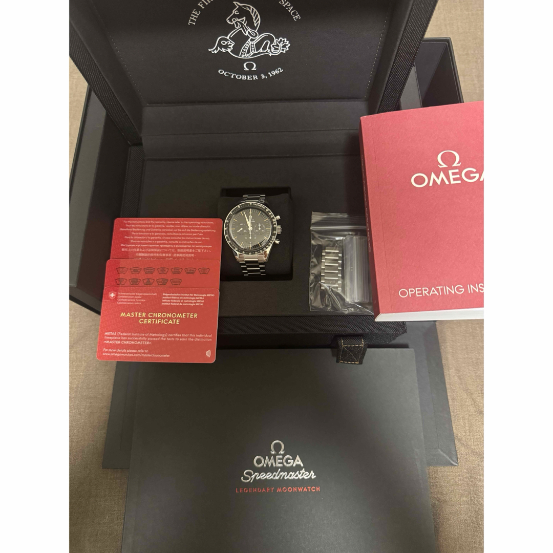 OMEGA(オメガ)のOMEGA オメガ ファースト オメガ イン スペー﻿ス メンズの時計(腕時計(アナログ))の商品写真