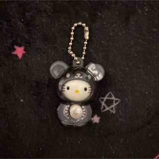 ハローキティ(ハローキティ)のサンリオ キティ くま ゴスロリ 顔 変化 キーホルダー レア 2006(キャラクターグッズ)