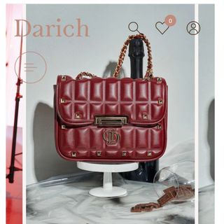 ダーリッチ(Darich)の【新品未開封品】ブロックレザーショルダーバッグ(ショルダーバッグ)