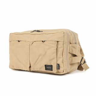 GOOD ENOUGH グッドイナフ バッグ / 90s PORTER テントクロス ウエストバッグ / ベージュ / 吉田カバン ポーター コラボ / 90年代 アーカイブ【メンズ】【中古】(ウエストポーチ)