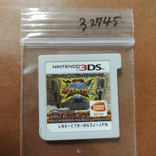 ニンテンドー3DS(ニンテンドー3DS)の3DS ワンピース 超グランドバトル!X(携帯用ゲームソフト)