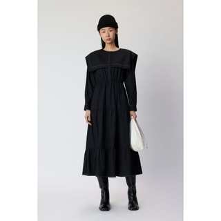 ザラ(ZARA)のZARA パネル ミディワンピース(ロングワンピース/マキシワンピース)