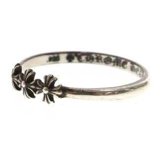 クロムハーツ(Chrome Hearts)のCHROME HEARTS クロムハーツ BUBBLEGUM 3CRS バブルガム 3クロスリング シルバー(リング(指輪))
