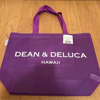 ディーンアンドデルーカ(DEAN & DELUCA)のDEAN & DELUCA ハワイ メッシュトートバッグ2025限定品　紫ラージ(トートバッグ)