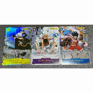ワンピース(ONE PIECE)のワンピースカード ルフィ ロー ギア2 コミパラ ACG(シングルカード)