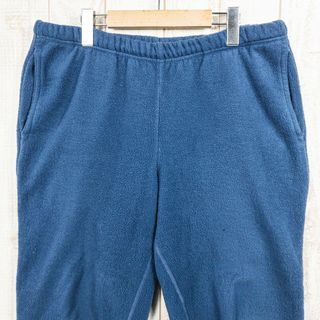 パタゴニア(patagonia)の【Men's M ネイビー系】 1996 Patagonia ( パタゴニア ) シンチラ フリース パンツ Synchilla Fleece Pants Storm Blue 入手困難 ポリエステル ウェア ボ(ワークパンツ/カーゴパンツ)