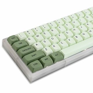 【色:抹茶】PBTキーキャップ124キー、Cherry Gateron MXスイ