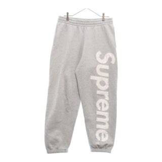 シュプリーム(Supreme)のSUPREME シュプリーム 24AW Satin Applique Sweatpant サテンアップリケ スウェットパンツ グレー(その他)