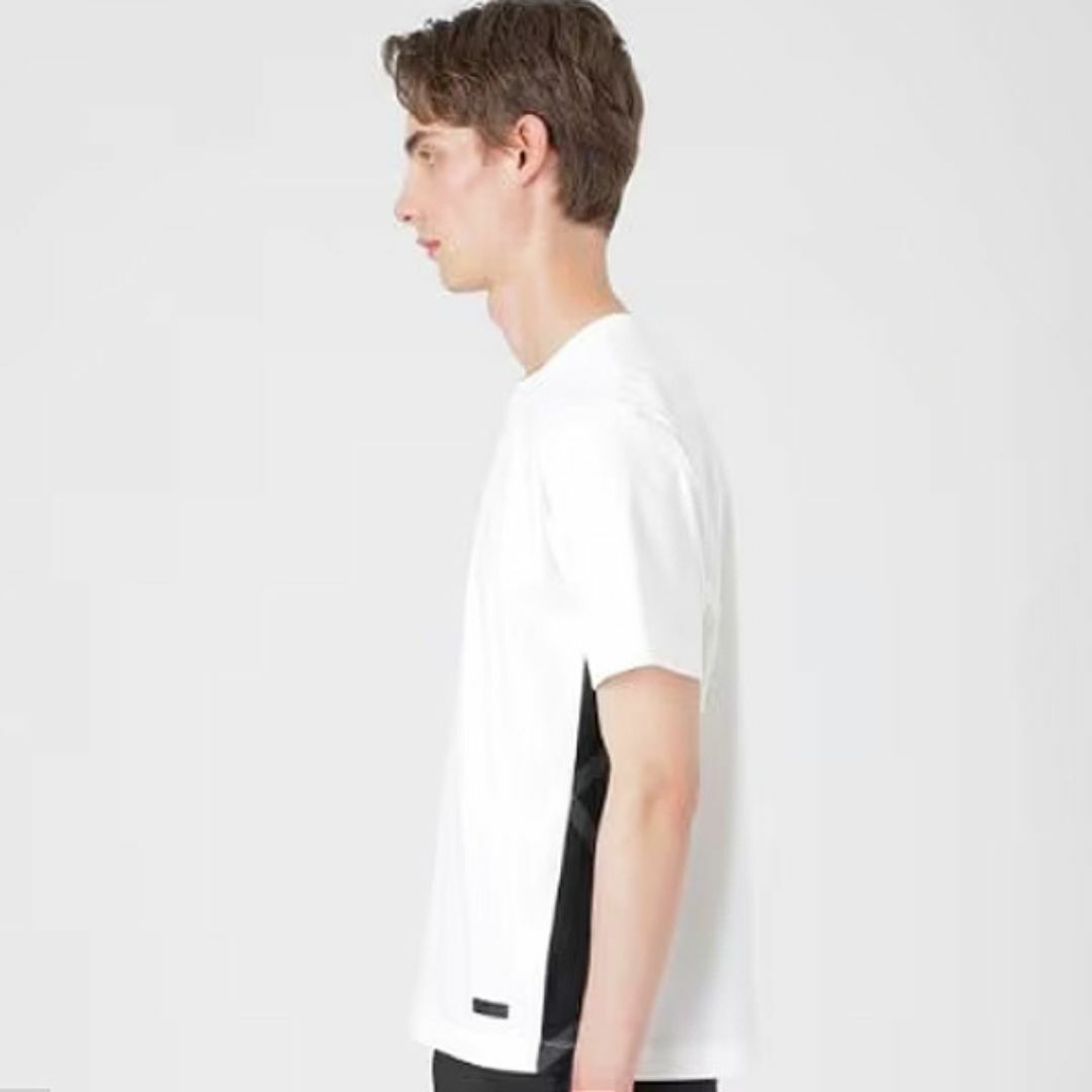 BLACK LABEL CRESTBRIDGE(ブラックレーベルクレストブリッジ)の新品 LL ブラックレーベル クレストブリッジ サイドCBチェック 半袖Tシャツ メンズのトップス(Tシャツ/カットソー(半袖/袖なし))の商品写真