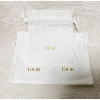 クリスチャンディオール(Christian Dior)の【即購入OK】Dior ディオール 巾着 3枚セット(ポーチ)