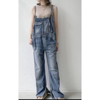 アパルトモンドゥーズィエムクラス(L'Appartement DEUXIEME CLASSE)のL'Appartement Denim over all 36(サロペット/オーバーオール)