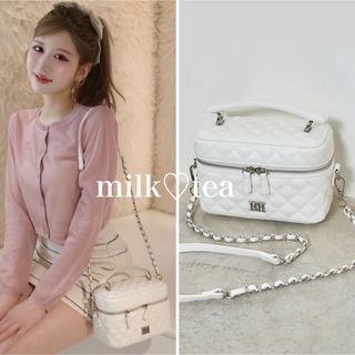 ダーリッチ(Darich)の新品未開封 ダーリッチ Darich ホワイト キルティングショルダーミニバッグ(ショルダーバッグ)