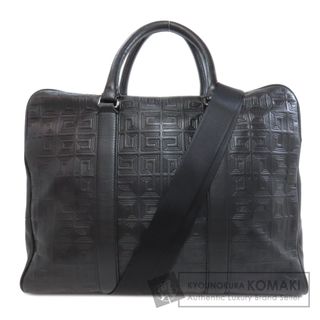 ジバンシィ(GIVENCHY)のGIVENCHY 4Gロゴ 2WAY ビジネスバッグ レザー メンズ(ビジネスバッグ)