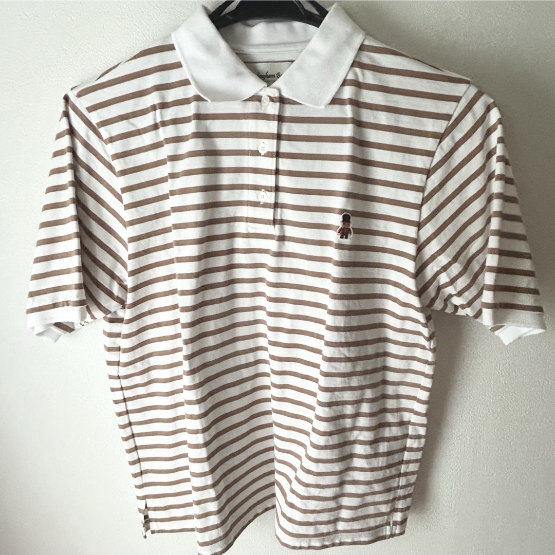 MACKINTOSH PHILOSOPHY(マッキントッシュフィロソフィー)のMACKINTOSH PHILOSOPHY バッキンガムベア ジャージーポロ レディースのトップス(Tシャツ(半袖/袖なし))の商品写真