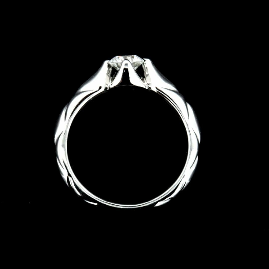 CHANEL(シャネル)のシャネル マトラッセ ダイヤモンド 0.30ct F-VVS1 リング Pt950 4号 レディースのアクセサリー(リング(指輪))の商品写真