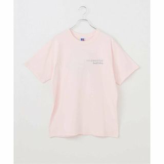 ベーセーストック(B.C STOCK)の【ピンク】RUSSELL ATHLETIC/ラッセル・アスレティック 別注 プリントT-SH(カットソー(長袖/七分))