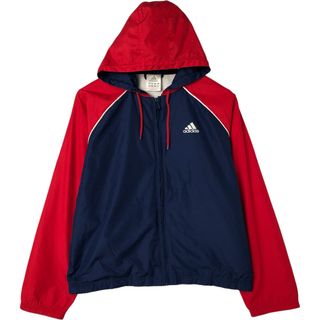 アディダス(adidas)の古着 00年代 アディダス adidas ウインドブレーカー レディースM相当 /eaa551109(ナイロンジャケット)