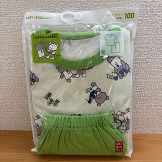 ユニクロ(UNIQLO)の新品未使用　ユニクロ　ベビーパジャマ　こぐまちゃんのみずあそび(パジャマ)